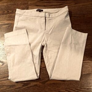 Dalia light tan ankle Pants‎